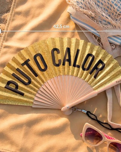 Abanico puto calor oro Fisura