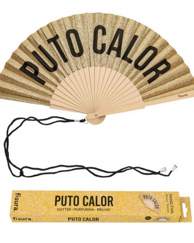 Abanico puto calor oro Fisura