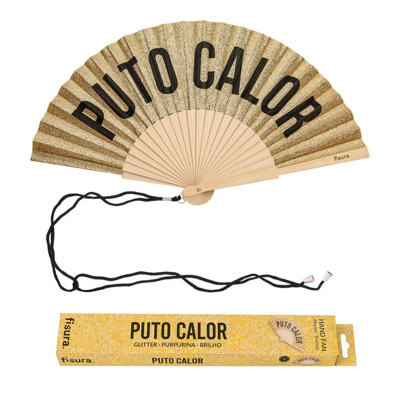 Abanico puto calor oro Fisura Abanico puto calor oro Fisura