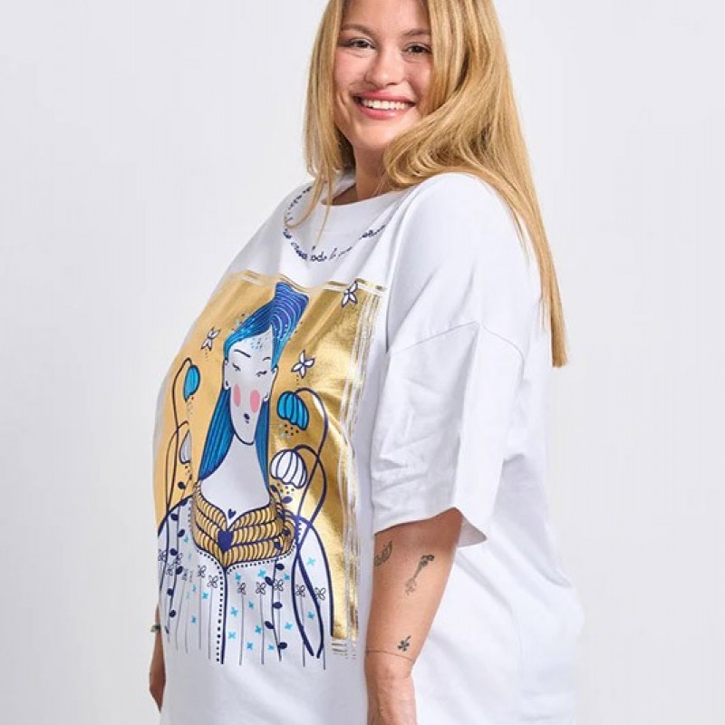 Camiseta Giza Anabel Lee
