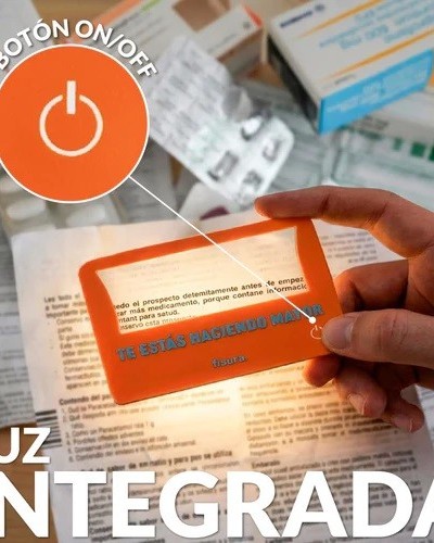 Lupa aumento Te estas haciendo mayor Fisura