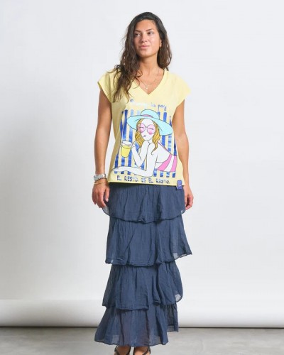 Camiseta Capri Anabel Lee