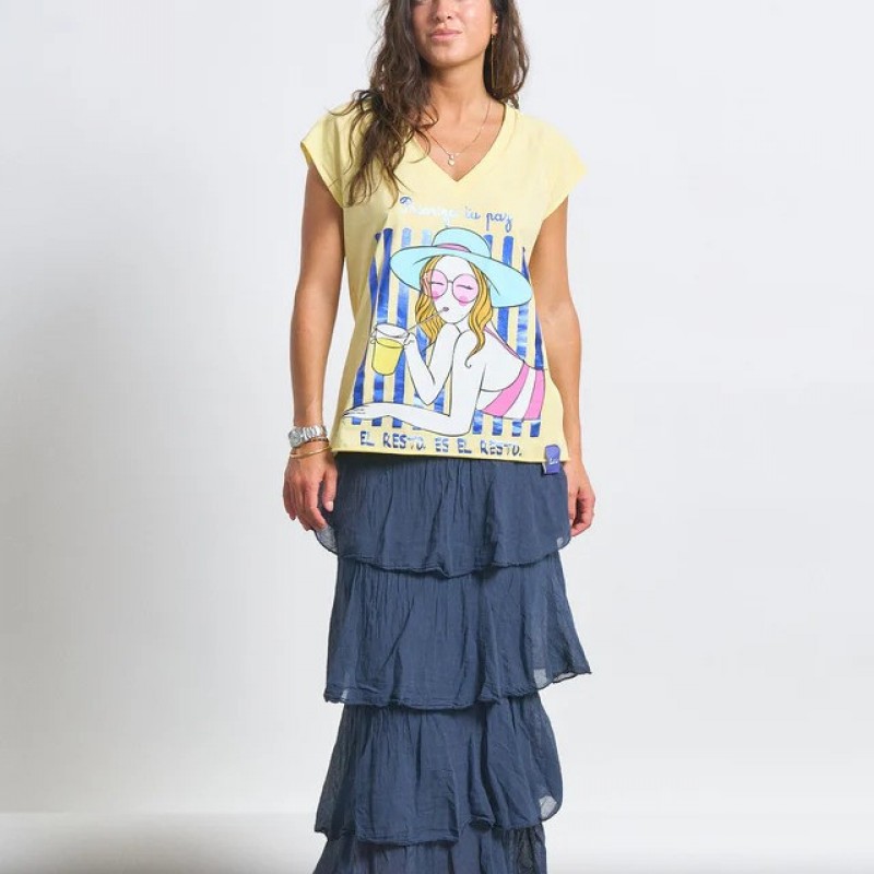 Camiseta Capri Anabel Lee