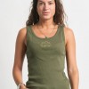 Top Tirantes Basico Verde Anabel Lee