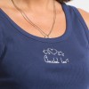 Top Tirantes Basico Azul Anabel Lee Top Tirantes Basico Azul Anabel Lee