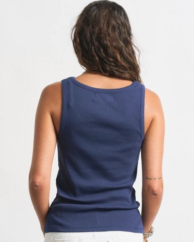 Top Tirantes Basico Azul Anabel Lee Top Tirantes Basico Azul Anabel Lee