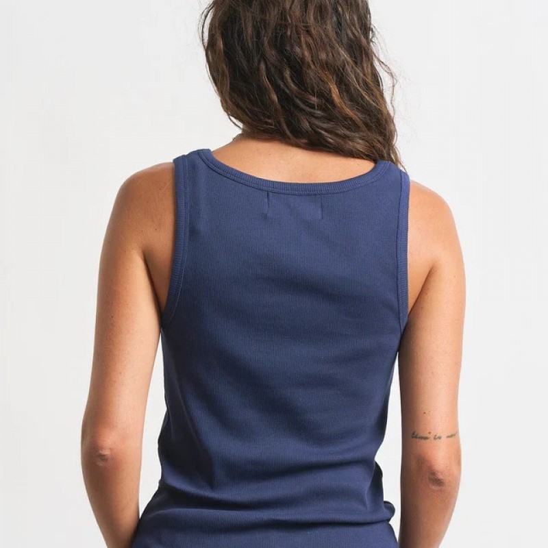 Top Tirantes Basico Azul Anabel Lee Top Tirantes Basico Azul Anabel Lee