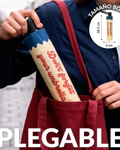 Paraguas Plegable d,ont forget ... Fisura
