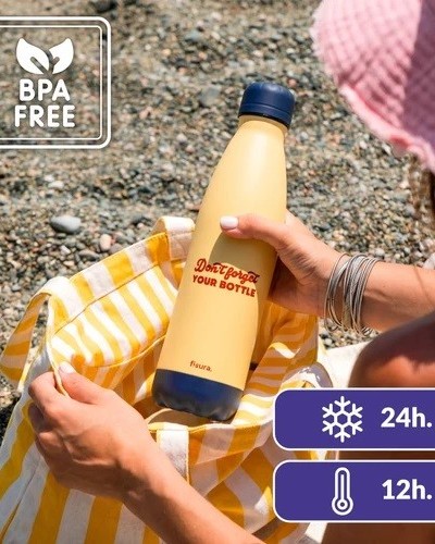 Botella Termo d,ont forget your bottle Fisura