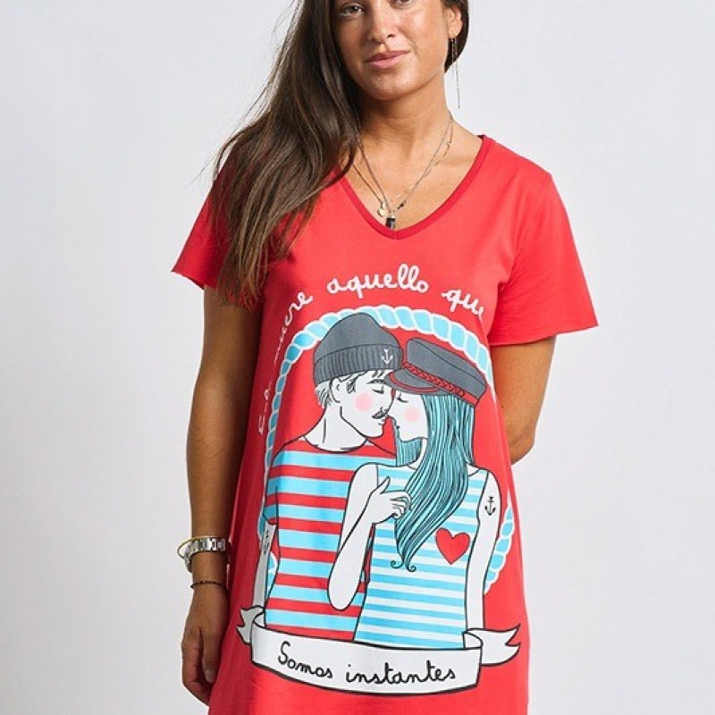 Camiseta Amor Marino Anabel Lee Camiseta Amor Marino Anabel Lee