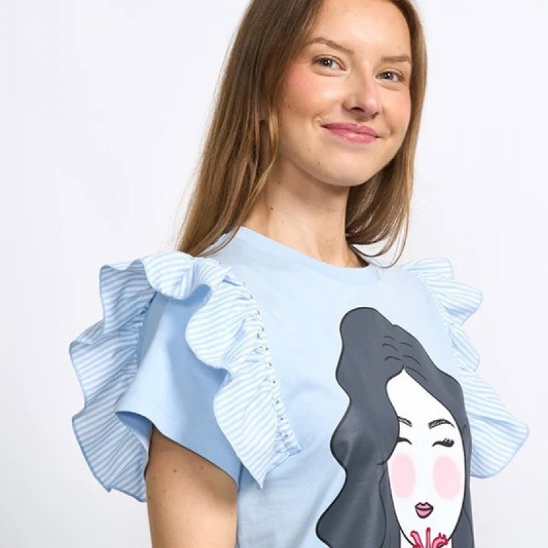 Camiseta Late Anabel Lee Camiseta Late Anabel Lee