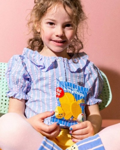 Calcetines Kids Salty Chips Blue Eat My Socks Calcetines Kids Salty Chips Blue Eat My Socks