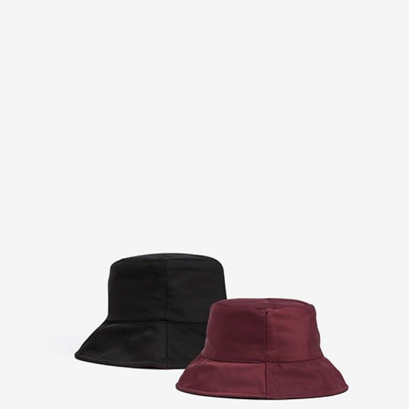 Gorro lluvia 2530 negro/grana Vilanova