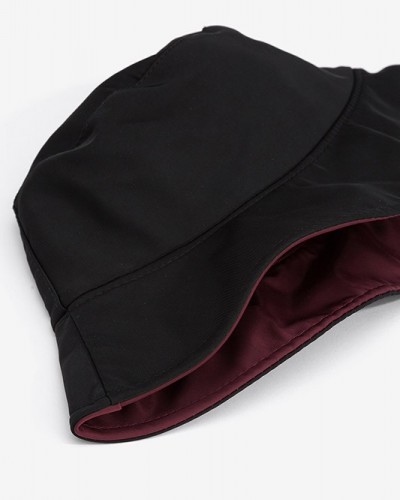 Gorro lluvia 2530 negro/grana Vilanova