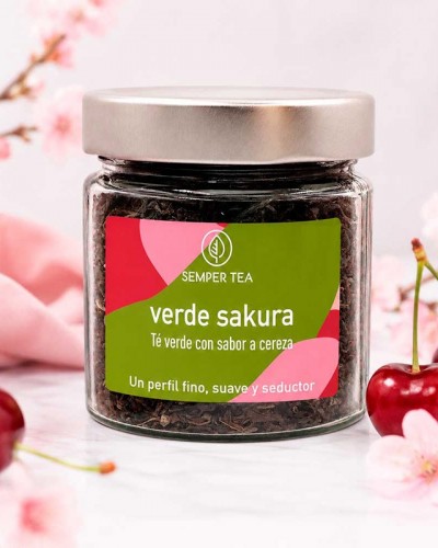 Infusion Organica V Sakura verde Semper Tea Infusion Organica V Sakura verde Semper Tea