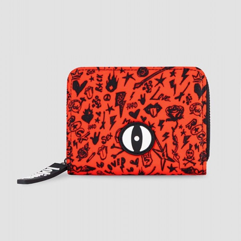Cartera Pequeña Rock rojo lolina Cartera Pequeña Rock rojo lolina