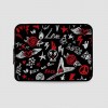 Funda portatil  Rock negro lolina