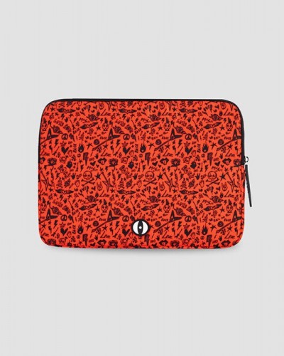 Funda portatil Rock rojo lolina