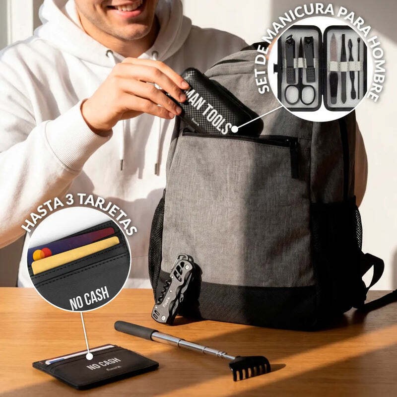 Pack regalo the most useful gift negro Pack regalo the most useful gift negro