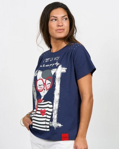 Camiseta Oh la la  Anabel Lee
