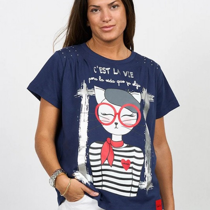 Camiseta Oh la la Anabel Lee Camiseta Oh la la Anabel Lee