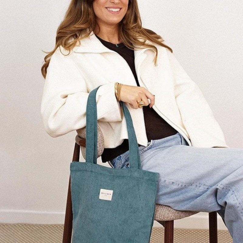 Tote Bag Cremallera Jade De La Mur