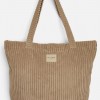 Shopper Cremallera Moka De La Mur