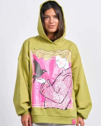 Sudadera Sin Miedo Anabel Lee Sudadera Sin Miedo Anabel Lee
