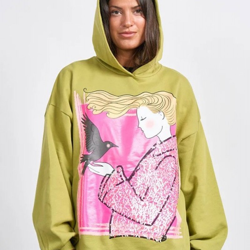 Sudadera Sin Miedo Anabel Lee Sudadera Sin Miedo Anabel Lee