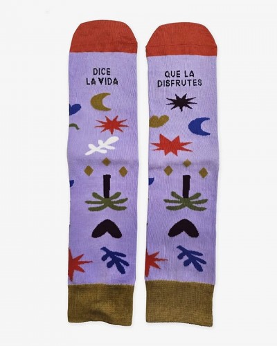 Calcetines Dice La Vida Que Disfrutes UO