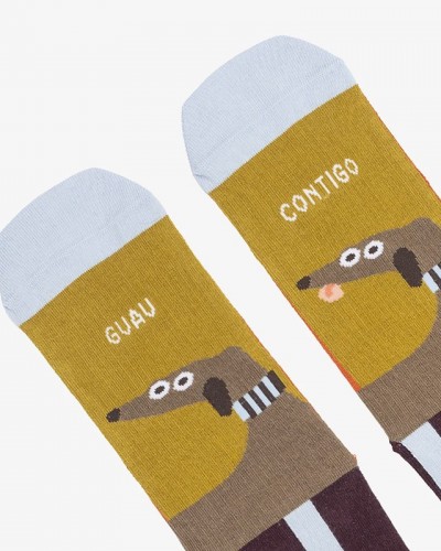 Calcetines Guau Contigo UO Calcetines Guau Contigo UO