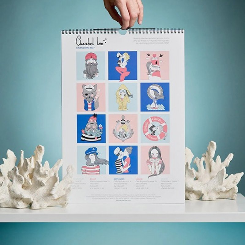 Calendario Anabel Lee
